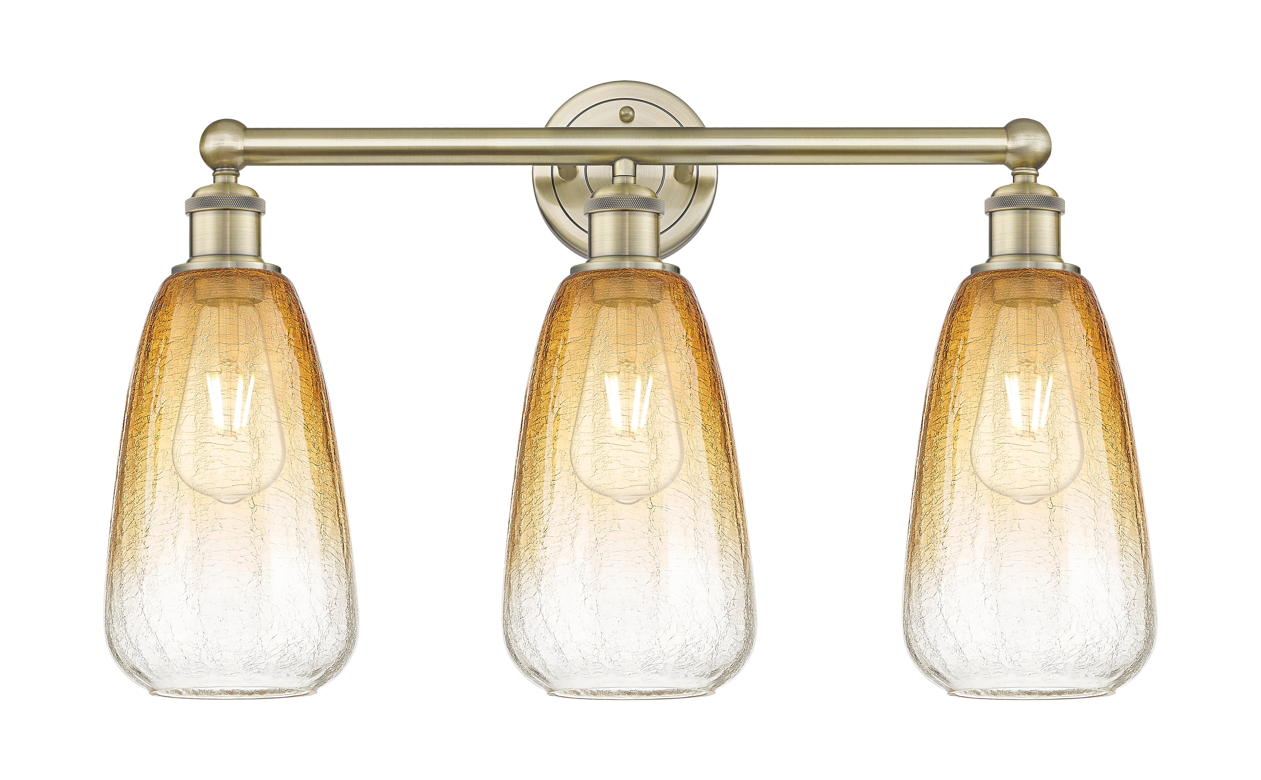 Edison Bath Vanity Light Cast Brass