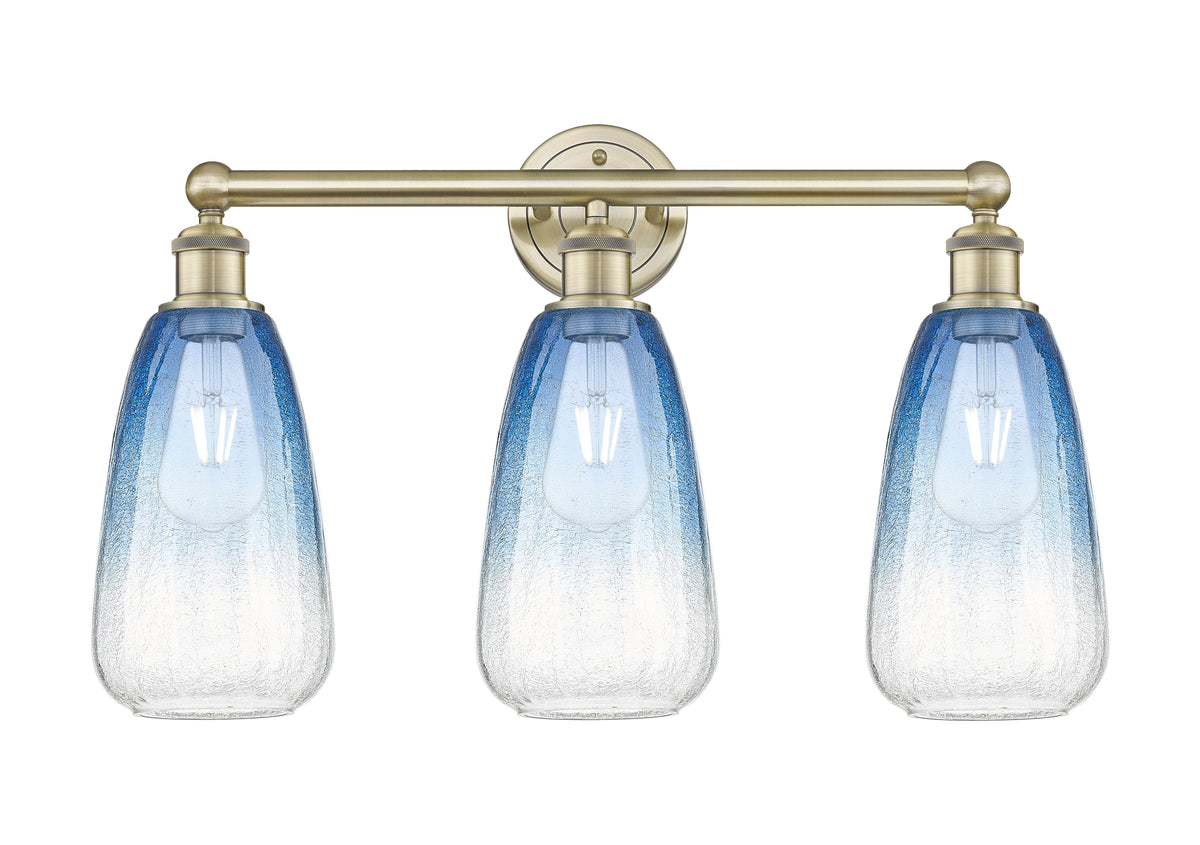 Brookhaven Almond 24-Inch 3-Light Bath Vanity Light 15.25-Inch High