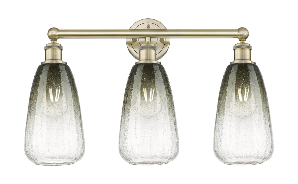 Brookhaven Almond 24-Inch 3-Light Bath Vanity Light 15.25-Inch High