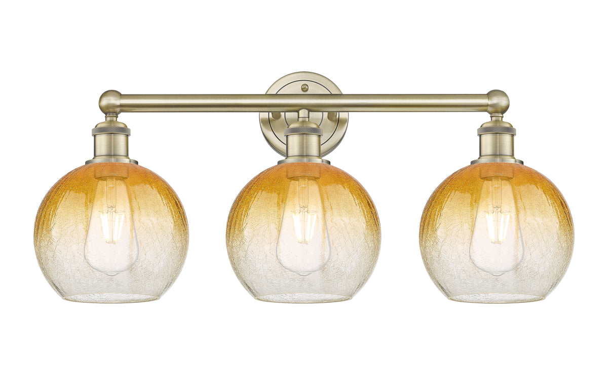 Brookhaven Globe 26-Inch 3-Light Bath Vanity Light
