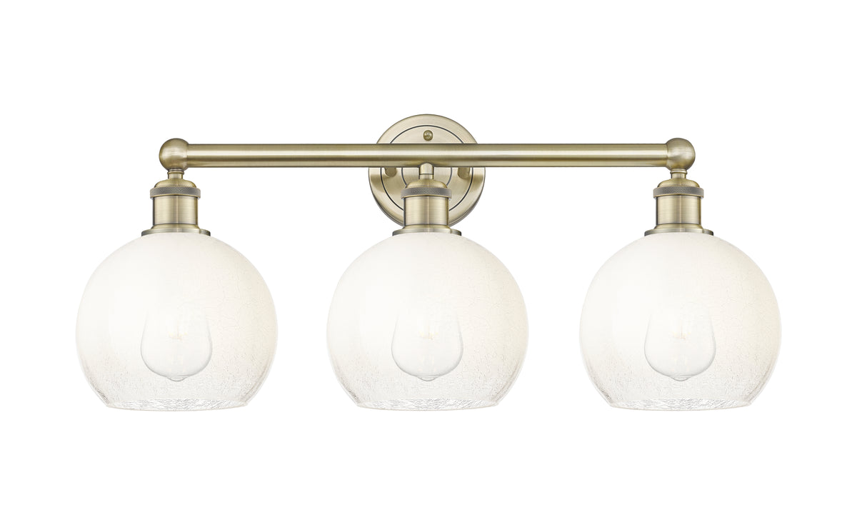 Brookhaven Globe 26-Inch 3-Light Bath Vanity Light