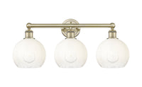 Brookhaven Globe 26-Inch 3-Light Bath Vanity Light