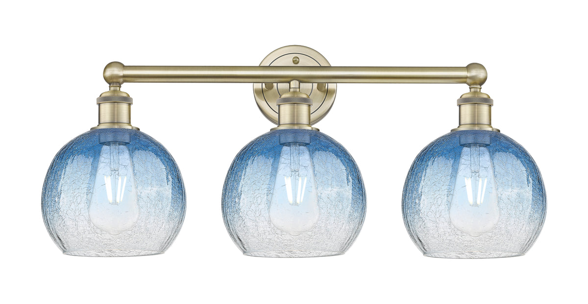 Brookhaven Globe 26-Inch 3-Light Bath Vanity Light