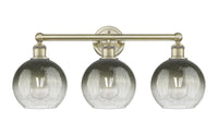 Brookhaven Globe 26-Inch 3-Light Bath Vanity Light