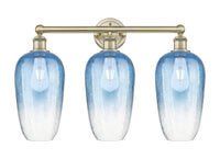 Brookhaven Flute 25-Inch 3-Light Bath Vanity Light 17.25-Inch High