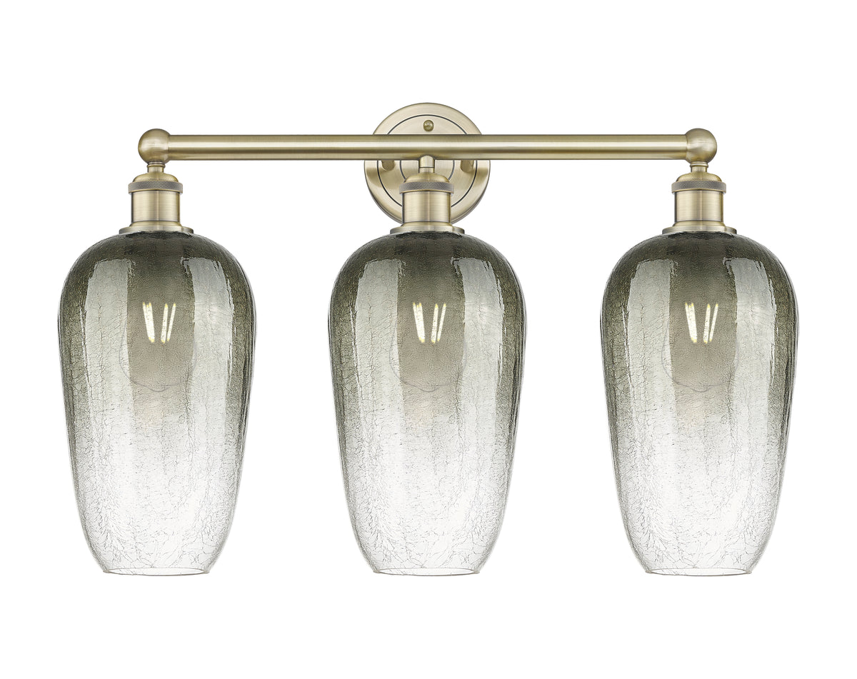 Brookhaven Flute 25-Inch 3-Light Bath Vanity Light 17.25-Inch High