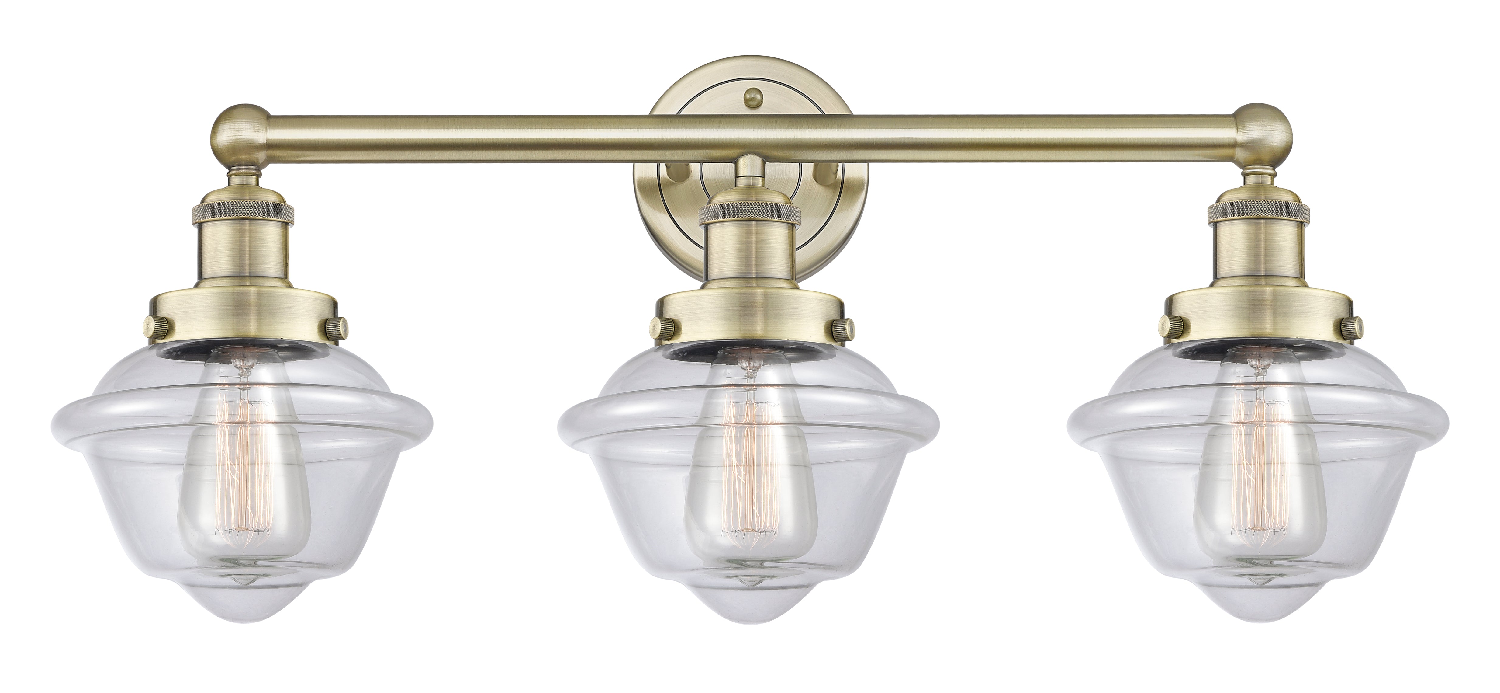 Edison Bath Vanity Light Cast Brass Finish