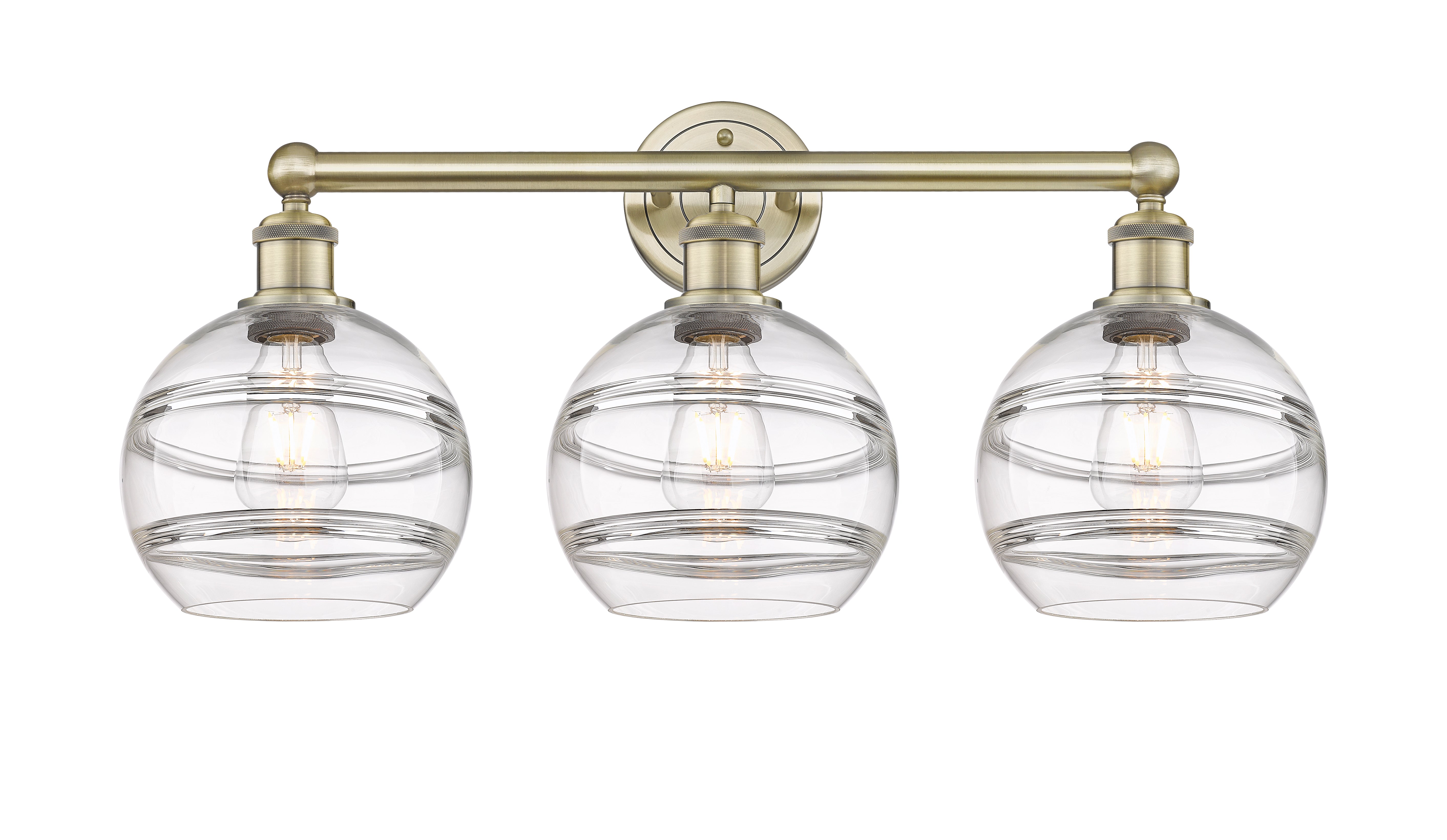 Edison Bath Vanity Light Cast Brass 23.875