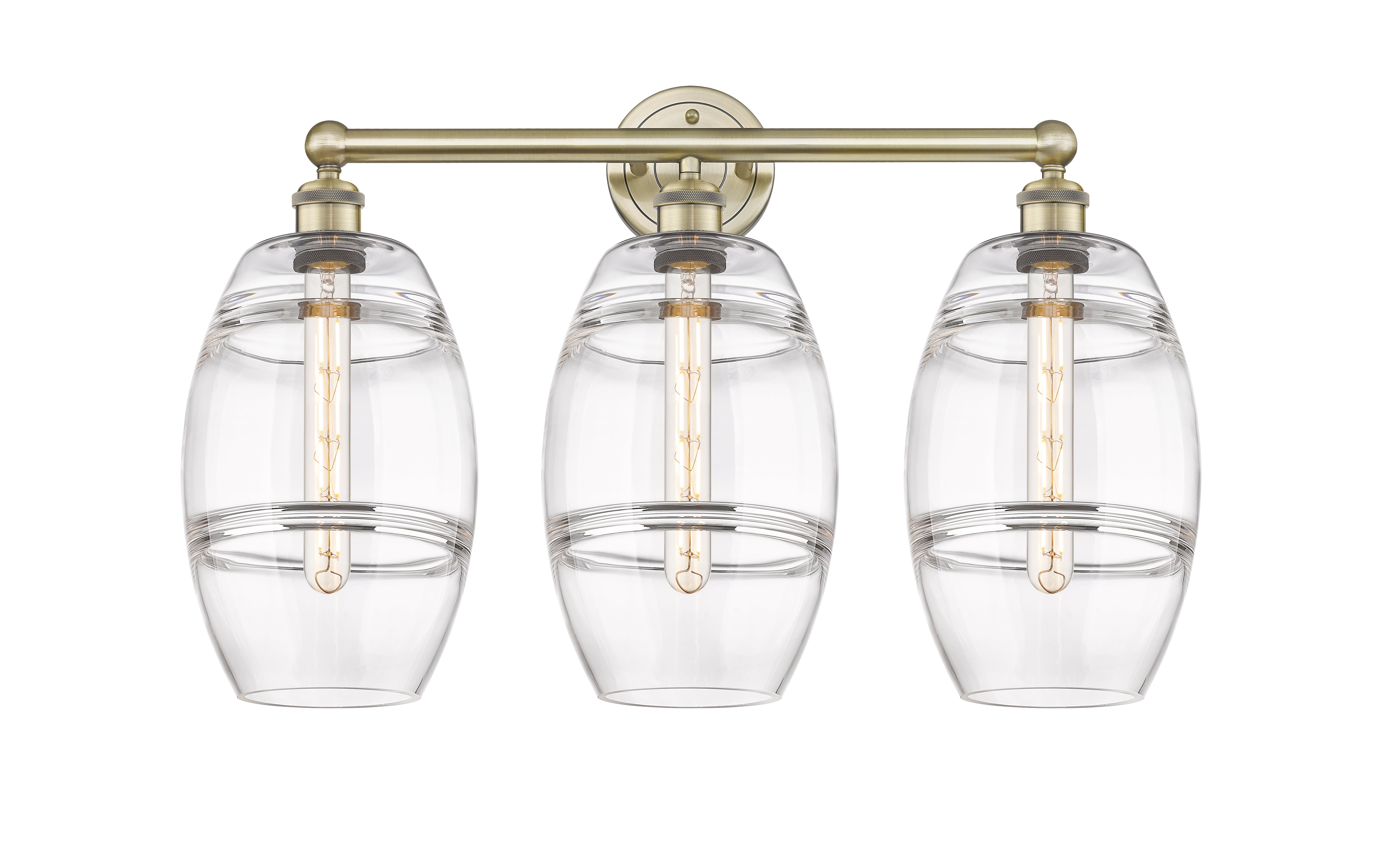 Edison Bath Vanity Light Cast Brass Finish