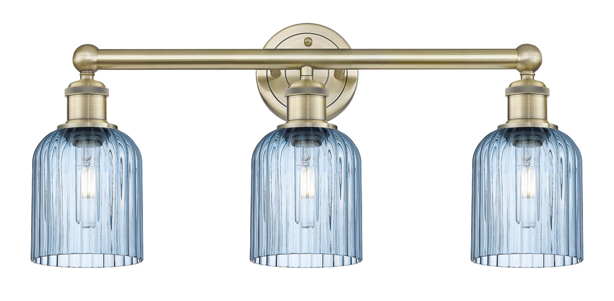 Bridal Veil 23-Inch 3-Light Bath Vanity Light 5-Inch Shade