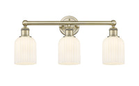 Bridal Veil 23-Inch 3-Light Bath Vanity Light 5-Inch Shade