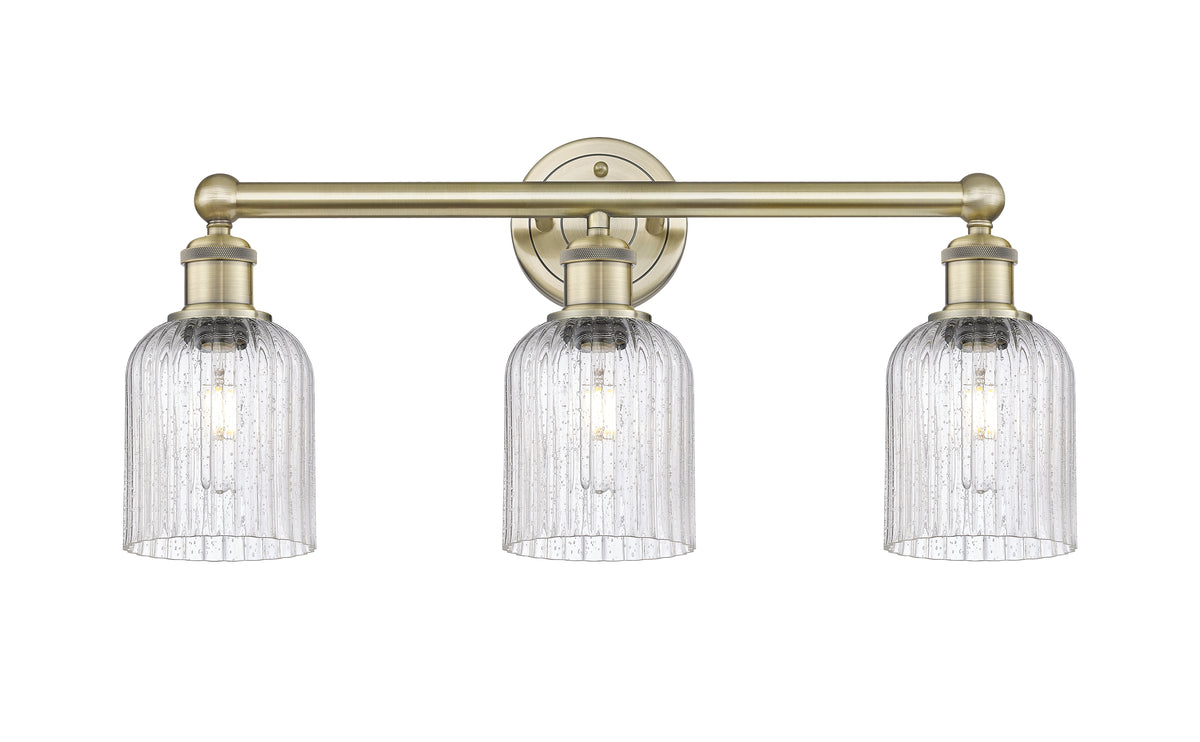 Bridal Veil 23-Inch 3-Light Bath Vanity Light 5-Inch Shade