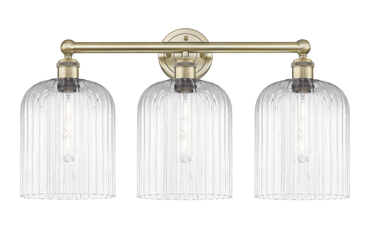 Bridal Veil 23-Inch 3-Light Bath Vanity Light 8-Inch Shade