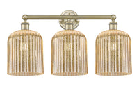 Bridal Veil 23-Inch 3-Light Bath Vanity Light 8-Inch Shade