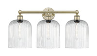 Bridal Veil 23-Inch 3-Light Bath Vanity Light 8-Inch Shade