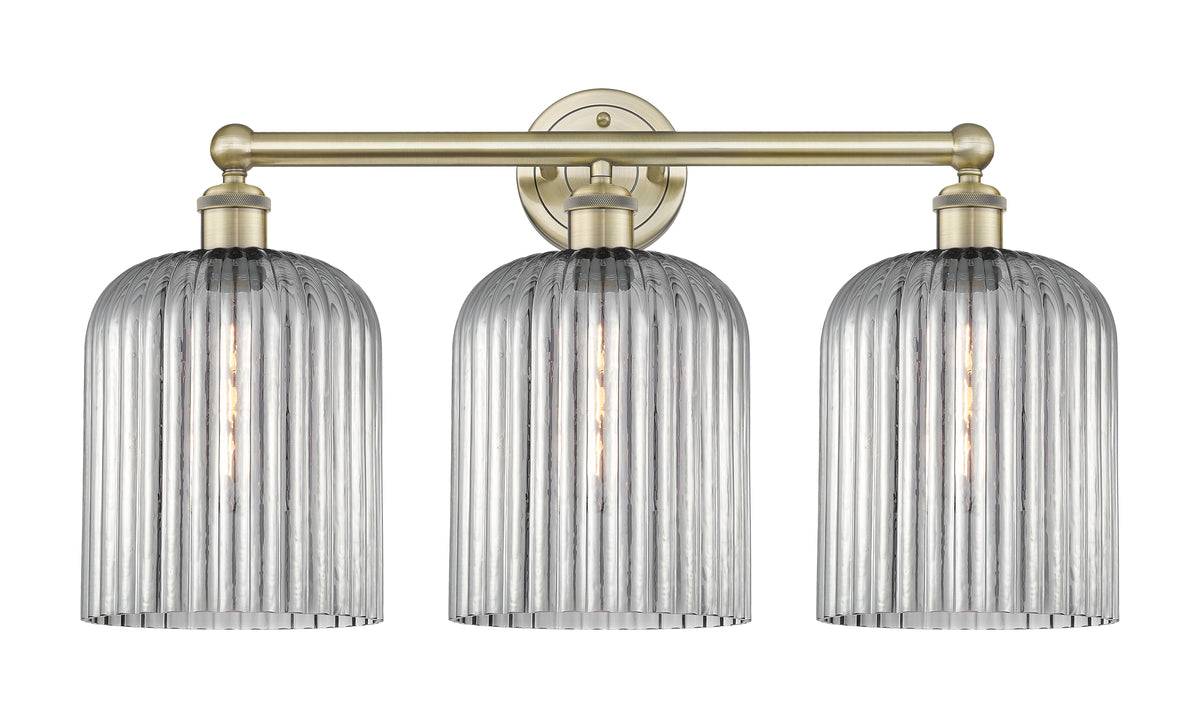 Bridal Veil 23-Inch 3-Light Bath Vanity Light 8-Inch Shade