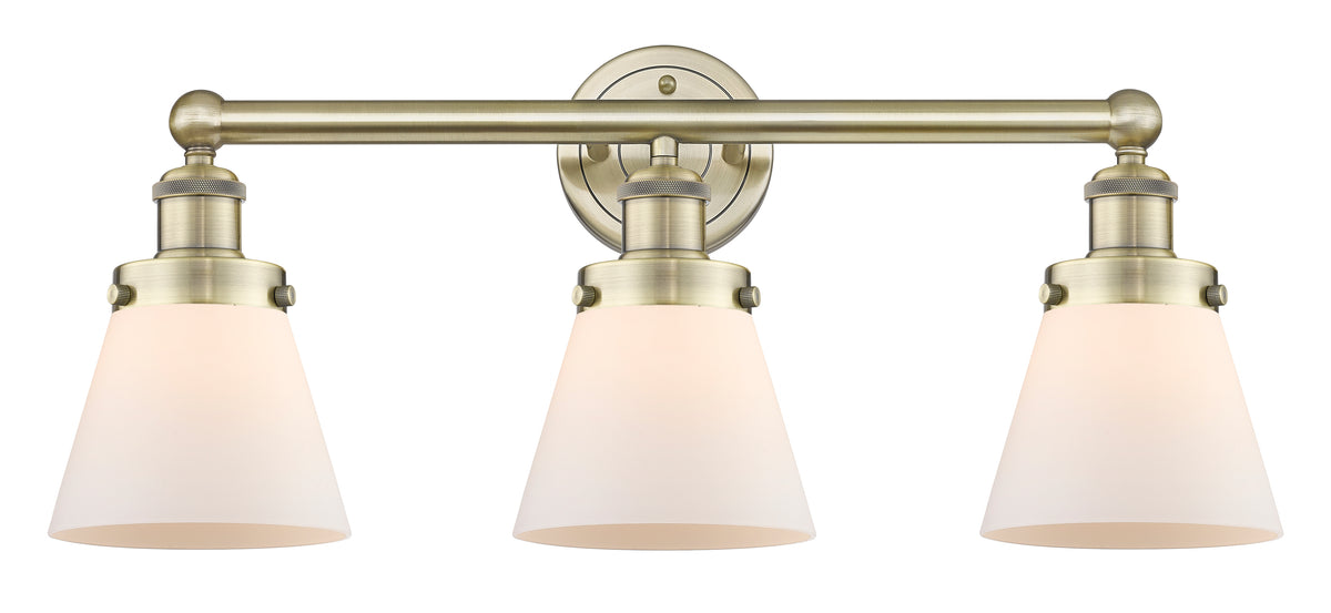 Cone 24-Inch 3-Light Bath Vanity Light 11.25-Inch High
