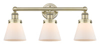 Cone 24-Inch 3-Light Bath Vanity Light 11.25-Inch High