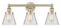 Cone 24-Inch 3-Light Bath Vanity Light 11.25-Inch High