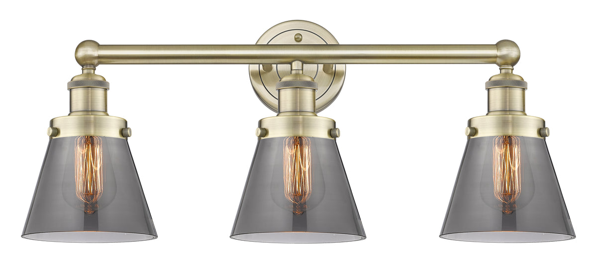 Cone 24-Inch 3-Light Bath Vanity Light 11.25-Inch High
