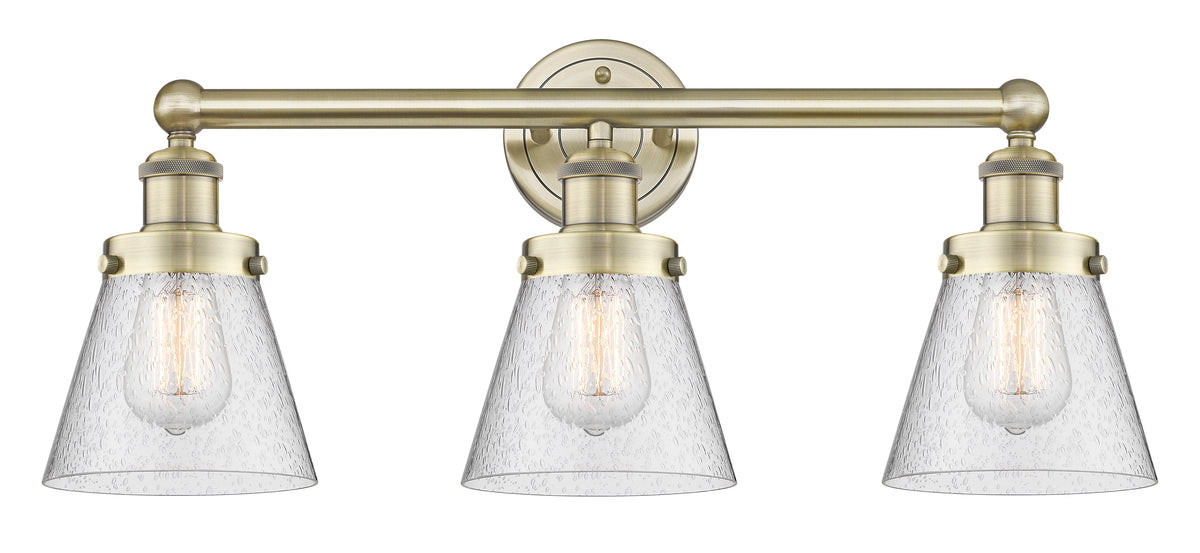 Cone 24-Inch 3-Light Bath Vanity Light 11.25-Inch High