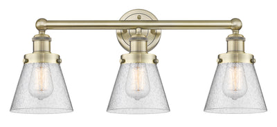 Edison Bath Vanity Light Cast Brass Glass