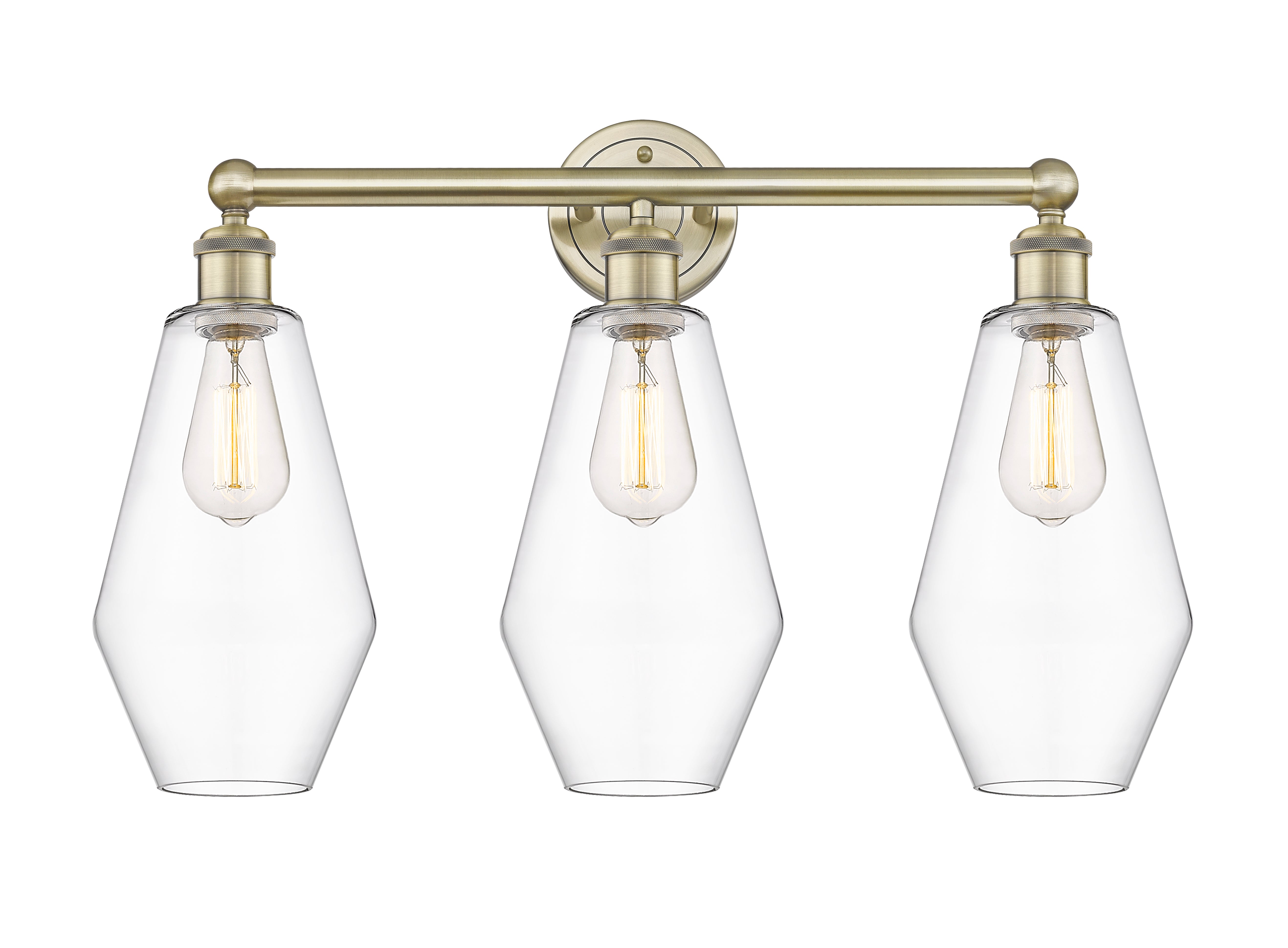Edison Bath Vanity Light Cast Brass