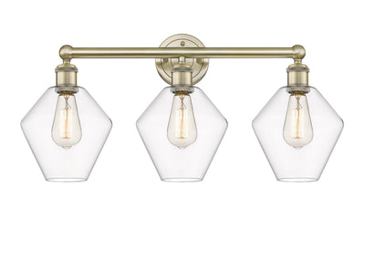 Edison Bath Vanity Light Cast Brass Finish