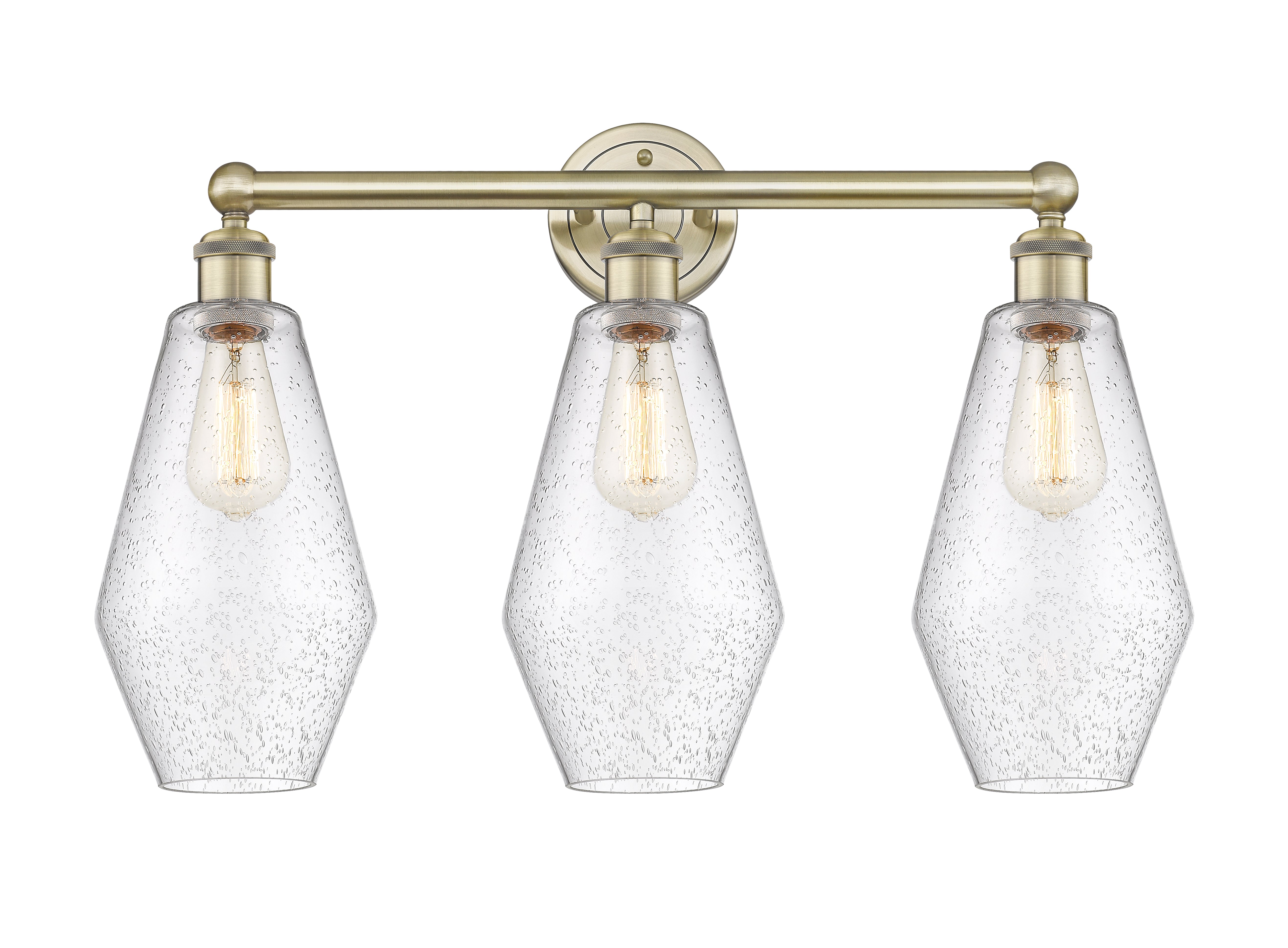 Edison Bath Vanity Light Cast Brass