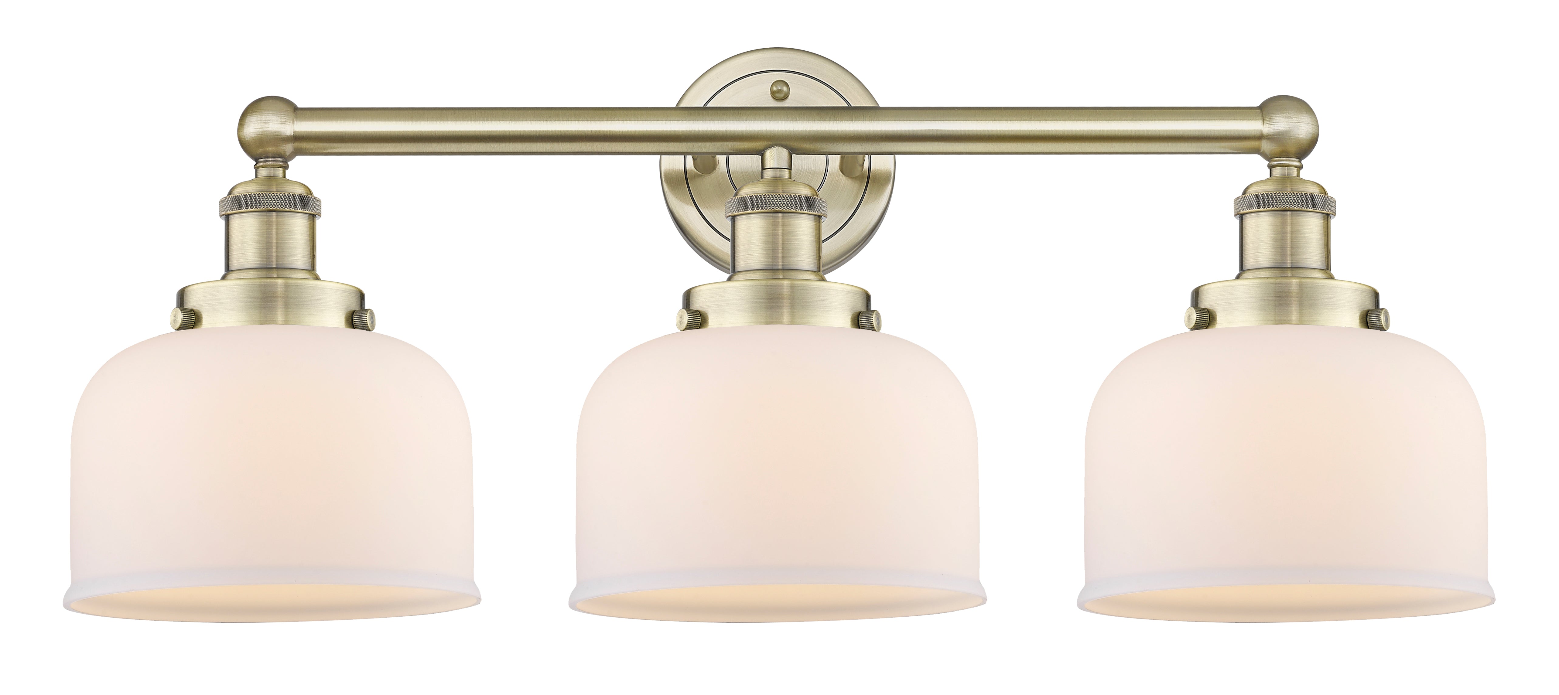 Edison Bath Vanity Light Cast Brass 25"
