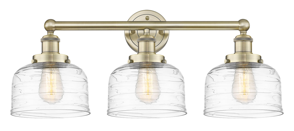 Bell 26-Inch 3-Light Bath Vanity Light Bowl Shade