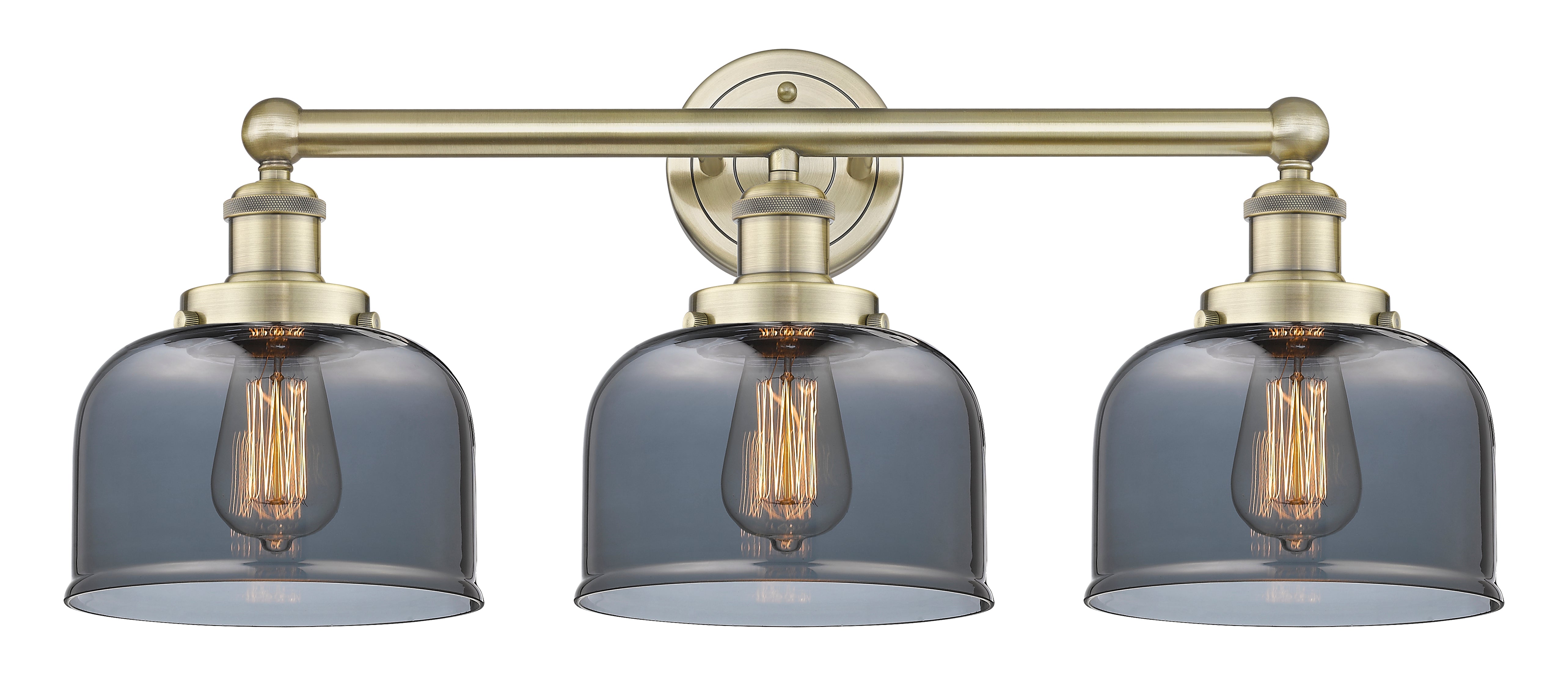Edison Bath Vanity Light Cast Brass 25"