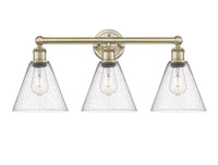 Edison Bath Vanity Light Cast Brass 24.5 Inch