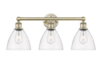 Edison Bath Vanity Light Cast Brass Glass