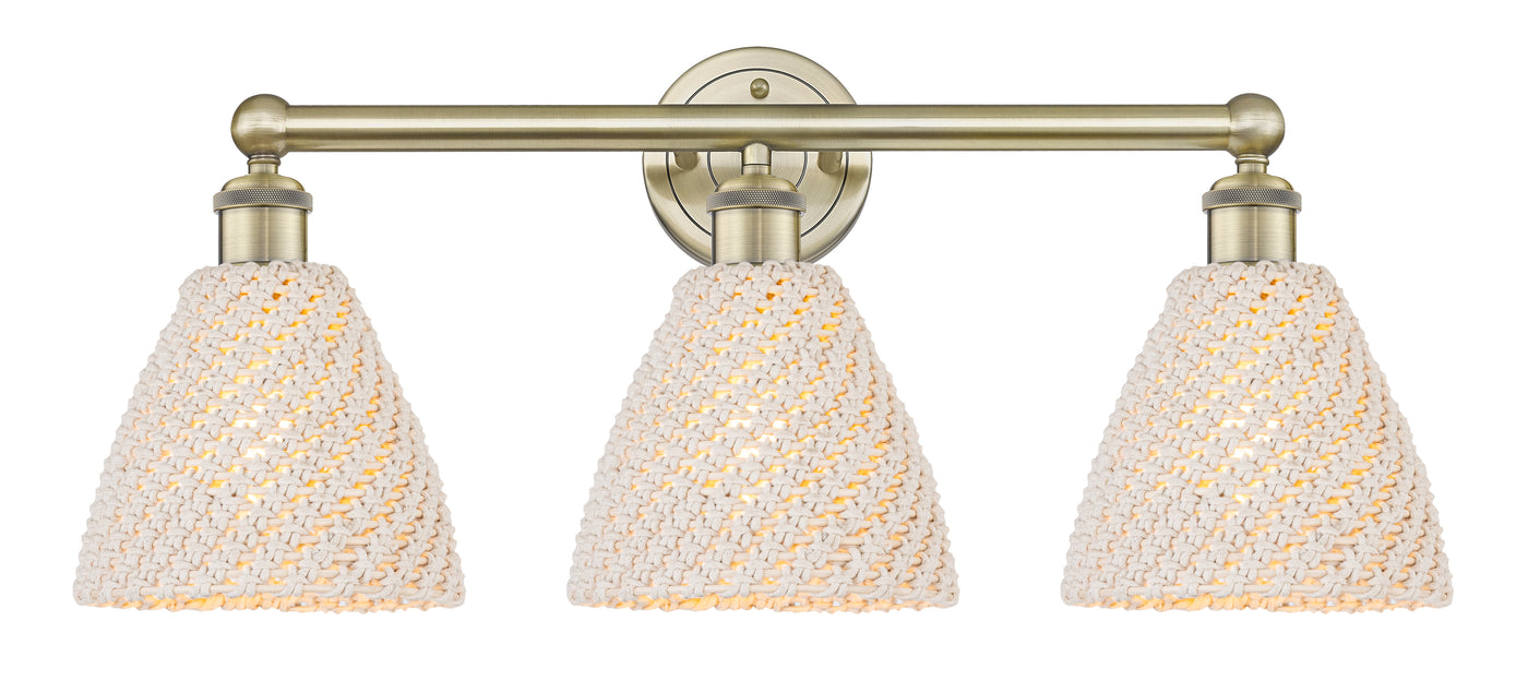Edison Bath Vanity Light Cast Brass Steel