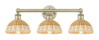 Edison Bath Vanity Light Brass Glass Steel