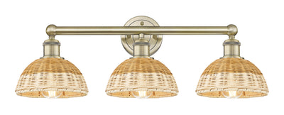 Edison Bath Vanity Light Brass Glass Steel