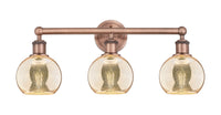 Edison Bath Vanity Light Cast Brass Steel