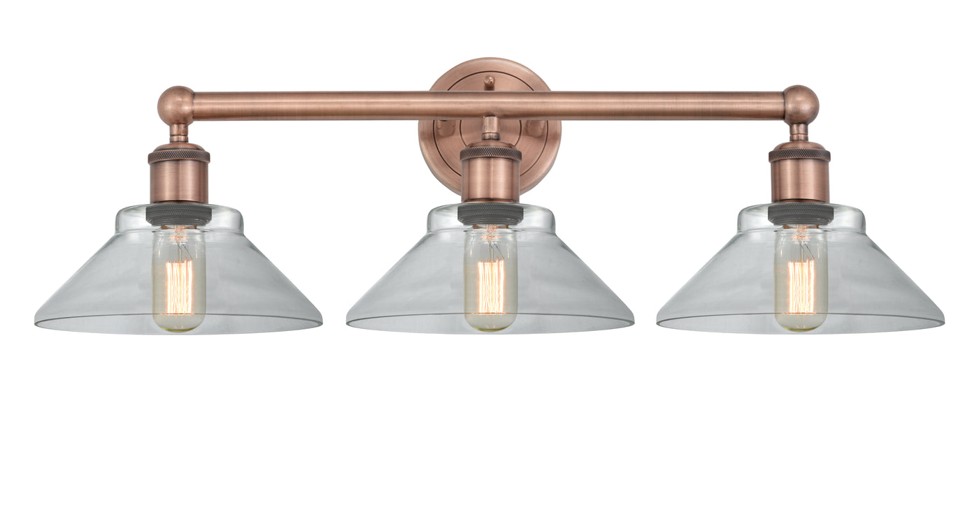 Edison Bath Vanity Light Cast Brass 26"