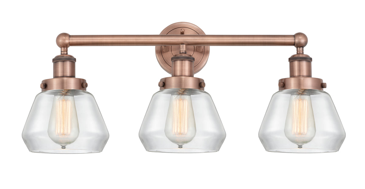 Fulton 25-Inch 3-Light Bath Vanity Light 10.75-Inch High
