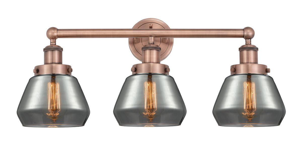 Fulton 25-Inch 3-Light Bath Vanity Light 10.75-Inch High