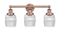 Colton 24-Inch 3-Light Bath Vanity Light 11.25-Inch High 7.25-Inch Extension