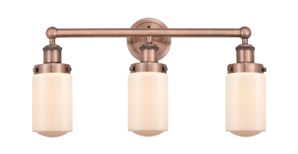 Dover 23-Inch 3-Light Bath Vanity Light 11.875-Inch High