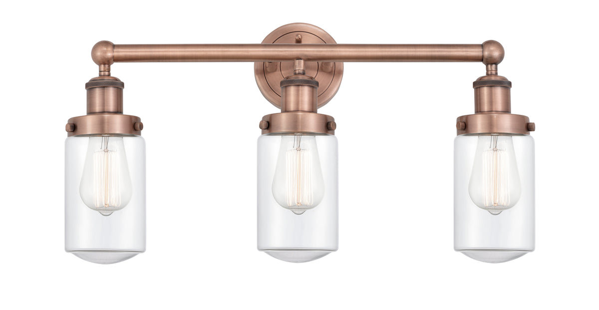 Dover 23-Inch 3-Light Bath Vanity Light 11.875-Inch High