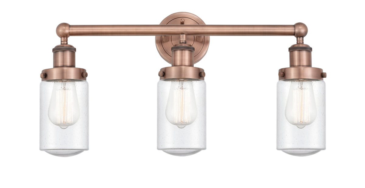 Dover 23-Inch 3-Light Bath Vanity Light 11.875-Inch High