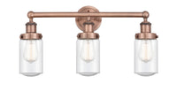 Dover 23-Inch 3-Light Bath Vanity Light 11.875-Inch High