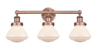 Olean 25-Inch 3-Light Bath Vanity Light Bowl Shade