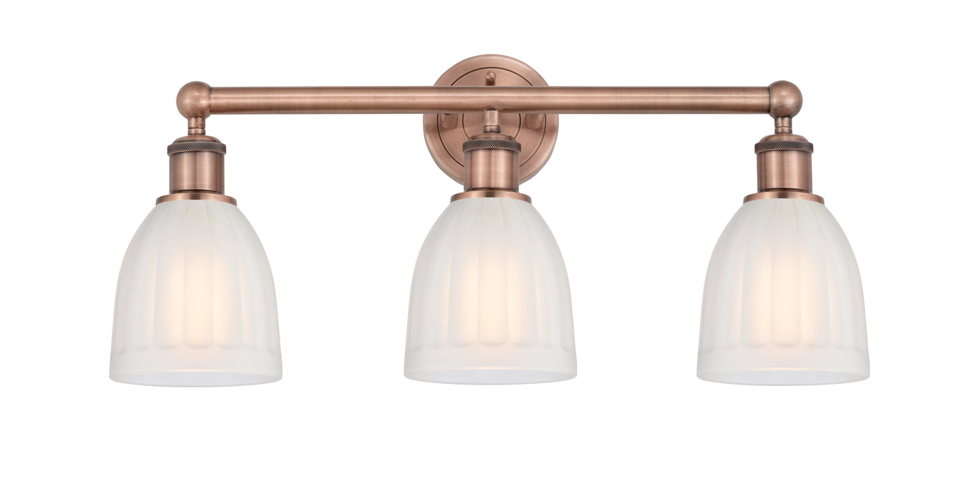 Edison Bath Vanity Light Cast Brass Finish