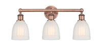 Edison Bath Vanity Light Cast Brass Finish