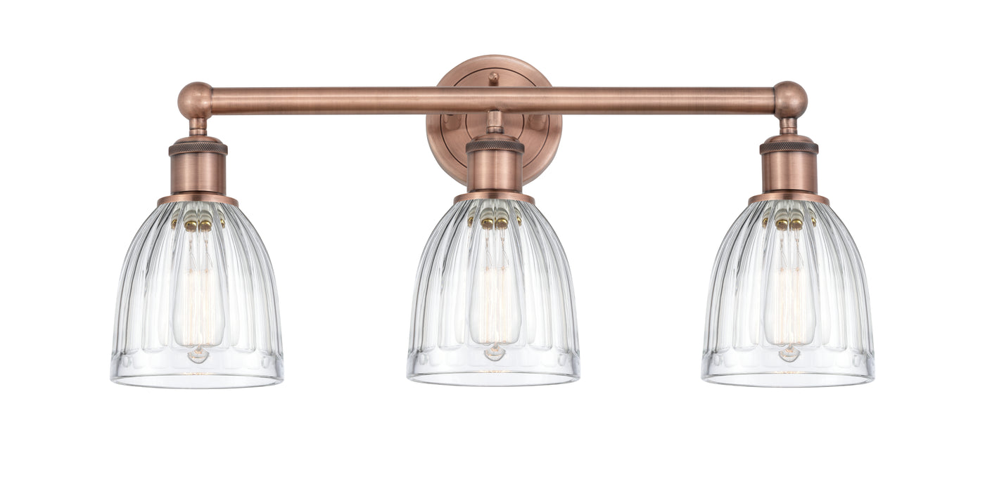 Edison Bath Vanity Light Cast Brass Finish